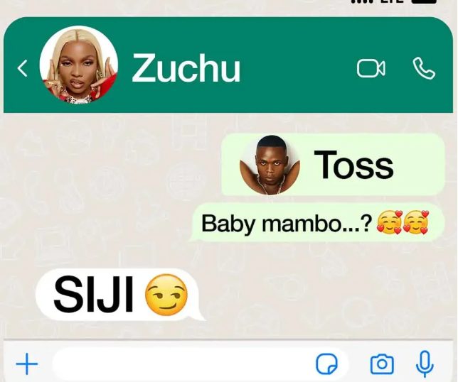 Zuchu - Siji ft Toss