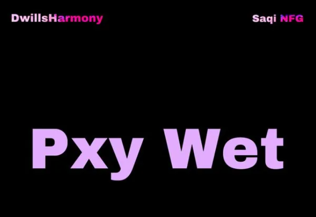 Dwillsharmony – Pxy Wet Ft. Saqi NFG